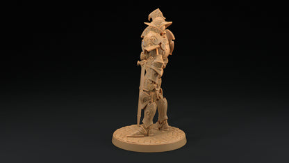 Steel Guardian | Dragon Trappers Lodge | Hero Hunters Lodge | 32mm Scale Resin Printed Tabletop RPG Figure For DND and TTRPGs
