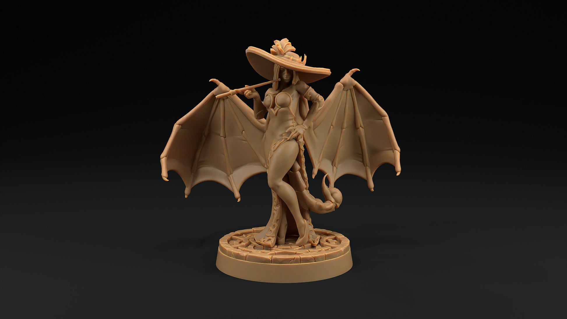 Moira, Mistress of Malice | Dragon Trappers Lodge | Hero Hunters Lodge | 32mm Scale Resin Printed Tabletop RPG Figure For DND and TTRPGs