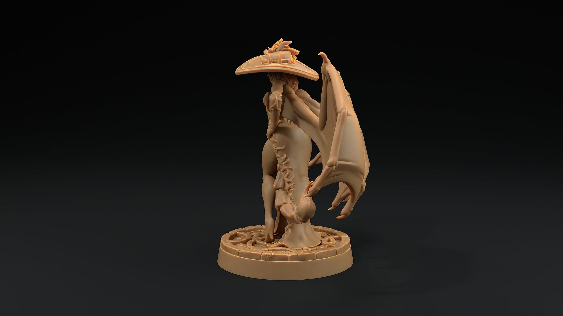 Moira, Mistress of Malice | Dragon Trappers Lodge | Hero Hunters Lodge | 32mm Scale Resin Printed Tabletop RPG Figure For DND and TTRPGs