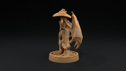 Moira, Mistress of Malice | Dragon Trappers Lodge | Hero Hunters Lodge | 32mm Scale Resin Printed Tabletop RPG Figure For DND and TTRPGs