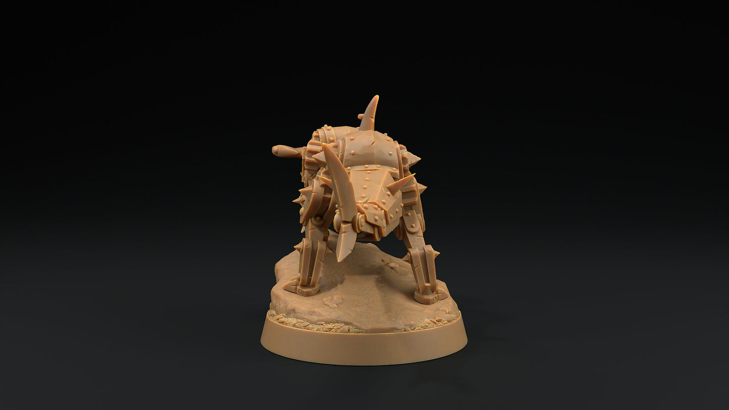Hammerhead Mastiffs Set | Dragon Trappers Lodge | Hero Hunters Lodge | 32mm Scale Resin Printed Tabletop RPG Figure For DND and TTRPGs