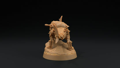 Hammerhead Mastiffs Set | Dragon Trappers Lodge | Hero Hunters Lodge | 32mm Scale Resin Printed Tabletop RPG Figure For DND and TTRPGs