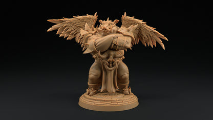 Gornak, Moira's Muscle | Dragon Trappers Lodge | Hero Hunters Lodge | 32mm Scale Resin Printed Tabletop RPG Figure For DND and TTRPGs