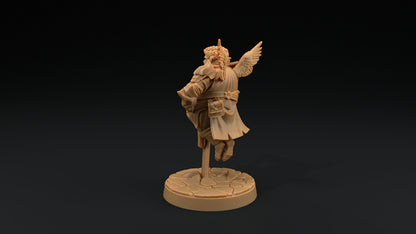 Bruce Bullymont | Dragon Trappers Lodge | Hero Hunters Lodge | 32mm Scale Resin Printed Tabletop RPG Figure For DND and TTRPGs