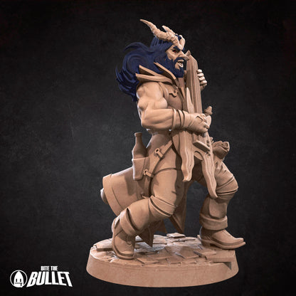 Tiefling Bard | Bite The Bullet | 35mm Scale | Resin Printed Tabletop RPG Miniature Figures | DND | 5E