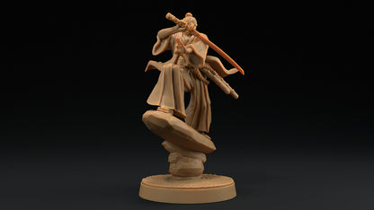 Enlightened Kensei | Dragon Trappers Lodge | Chosen Of The Kami | 32mm Scale Resin Printed Tabletop RPG Figure For DND