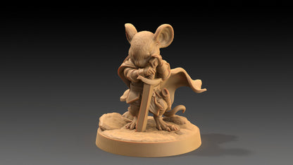 The Protectors Set | Dragon Trappers Lodge | The Critterfolk of Bluewoods Barrows | 32mm Scale Resin Printed TTRPG Figure For DND
