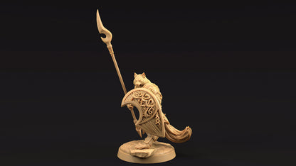 Moon Guard Set | Dragon Trappers Lodge | The Moon Enclave | 32mm Scale Resin Printed Tabletop RPG Figure For DND