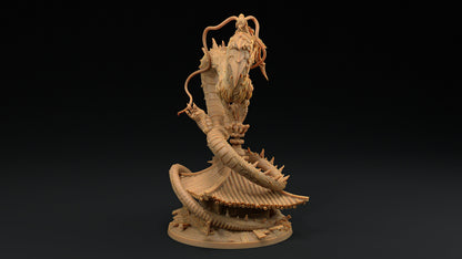 Large Wind Dragon | Dragon Trappers Lodge | Chosen Of The Kami | 32mm Scale Resin Printed Tabletop RPG Figure For DND