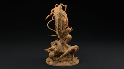 Large Wind Dragon | Dragon Trappers Lodge | Chosen Of The Kami | 32mm Scale Resin Printed Tabletop RPG Figure For DND