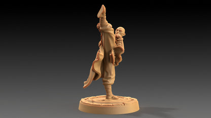 Ki Masters Set | Dragon Trappers Lodge | Chosen Of The Kami | 32mm Scale Resin Printed Tabletop RPG Figure For DND