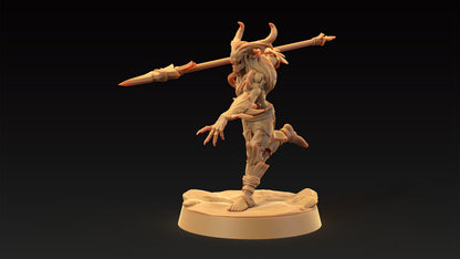 Dire Elves Set | Dragon Trappers Lodge | Journey Through The Direlands | 32mm Scale Resin Printed Tabletop RPG Figure For DND