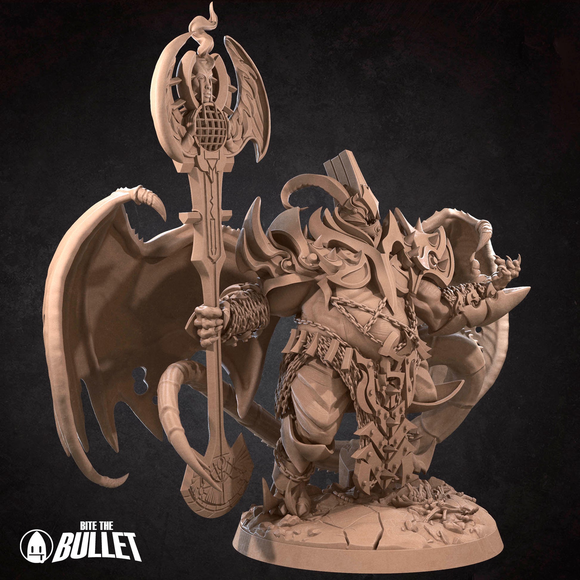 Fear Boss | Bite The Bullet | 35mm Scale | Resin Printed Tabletop RPG Miniature Figures | DND | 5E