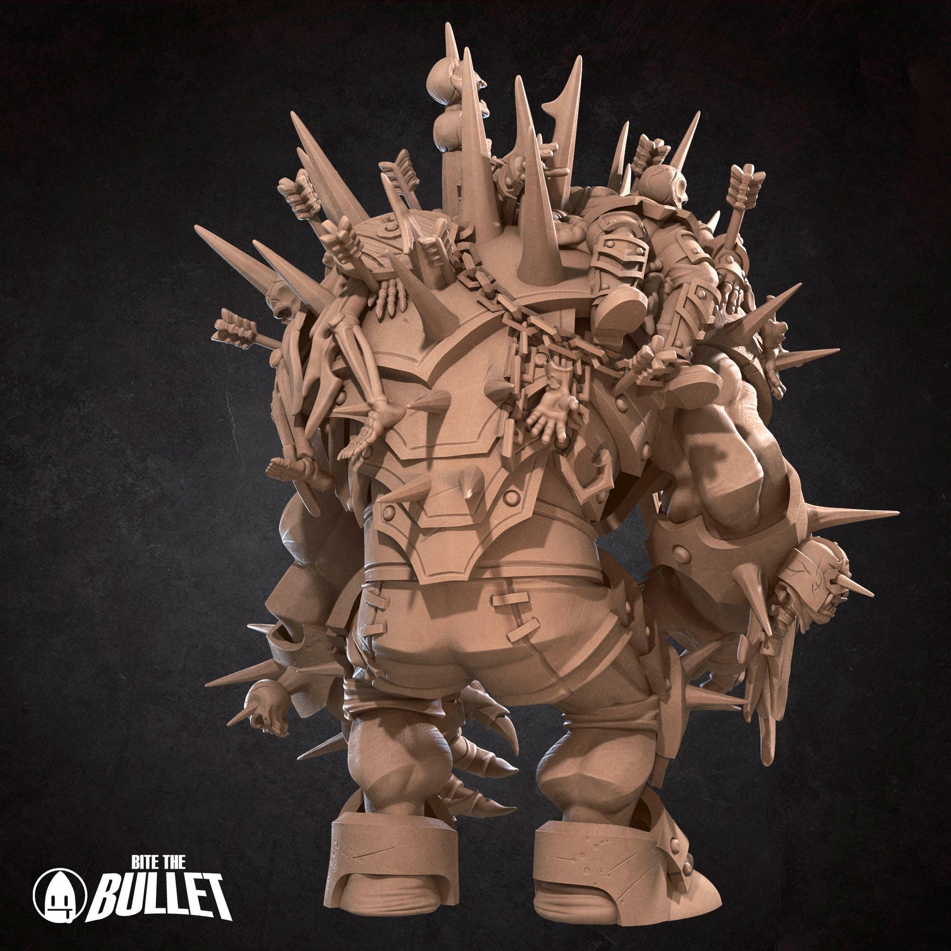 Graveyard Boss | Bite The Bullet | 35mm Scale | Resin Printed Tabletop RPG Miniature Figures | DND | 5E