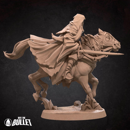 Dark Riders Set | Bite The Bullet | 35mm Scale | Resin Printed Tabletop RPG Miniature Figures | DND | 5E