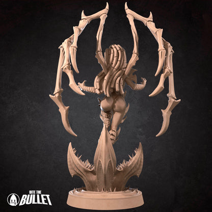 Sarah Queen Of Blades | NSFW Option | Bite The Bullet | 35mm Scale | Resin Printed Tabletop RPG Miniature Figures | DND | 5E
