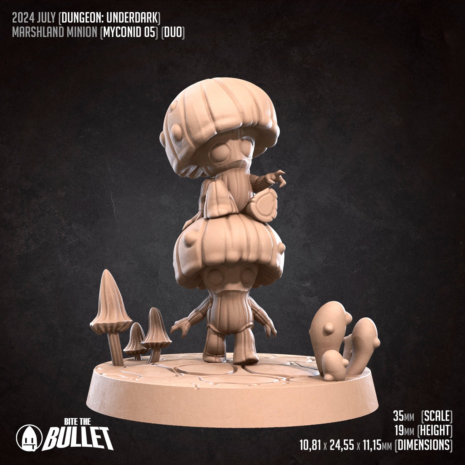 Marshland Minions Set | Bite The Bullet | 35mm Scale | Resin Printed Tabletop RPG Miniature Figures | DND | 5E