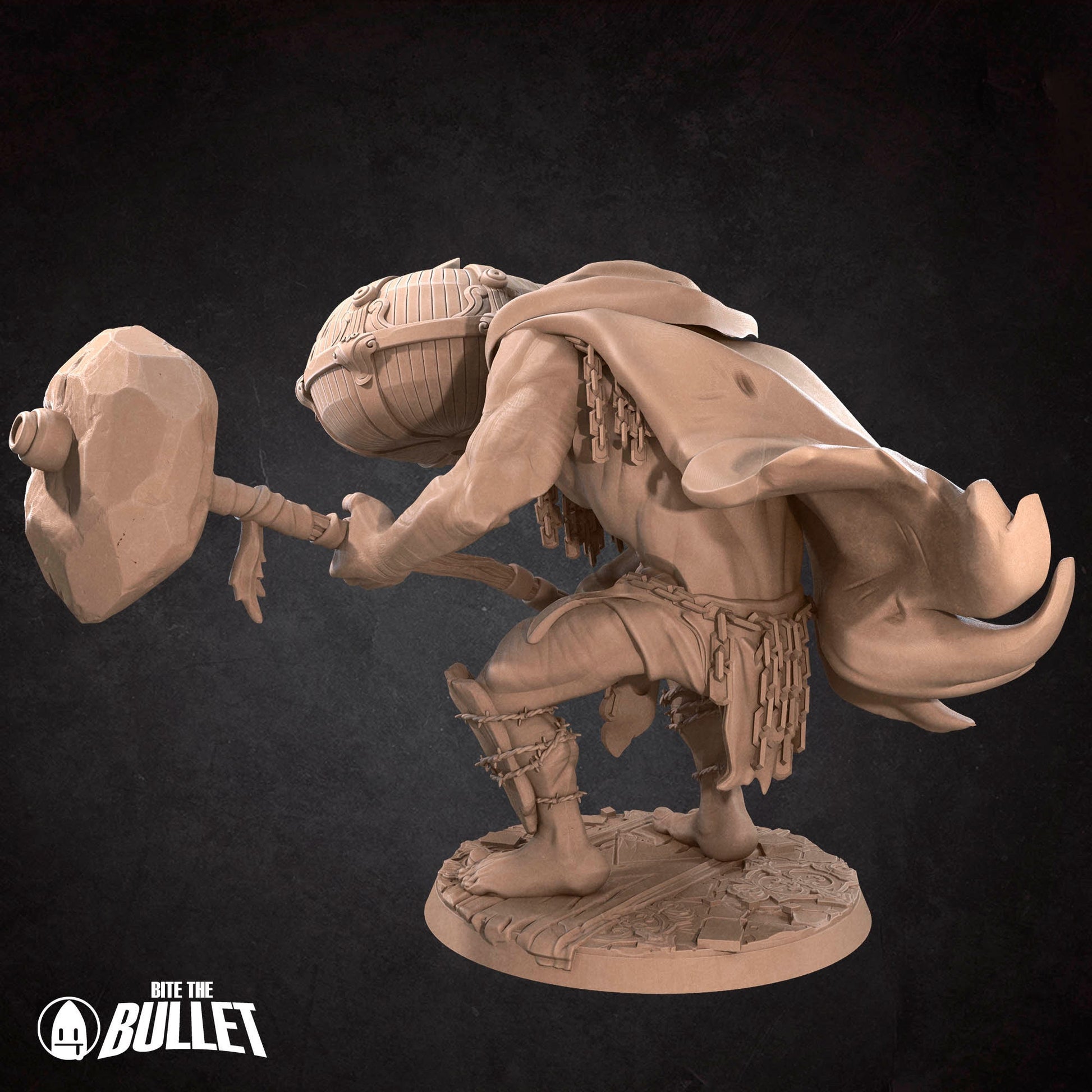 Mad Pumpkin | Bite The Bullet | 35mm Scale | Resin Printed Tabletop RPG Miniature Figures | DND | 5E