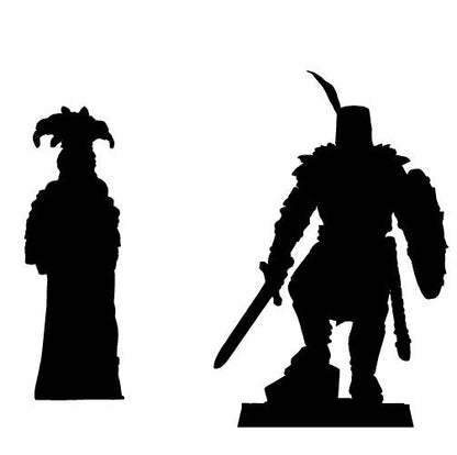 Sir Lawrence The Knight Of Sunlight | Bite The Bullet | 35mm Scale | Resin Printed Tabletop RPG Miniature Figures | DND | 5E
