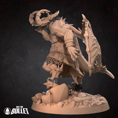 Blood Boss | Bite The Bullet | 35mm Scale | Resin Printed Tabletop RPG Miniature Figures | DND | 5E