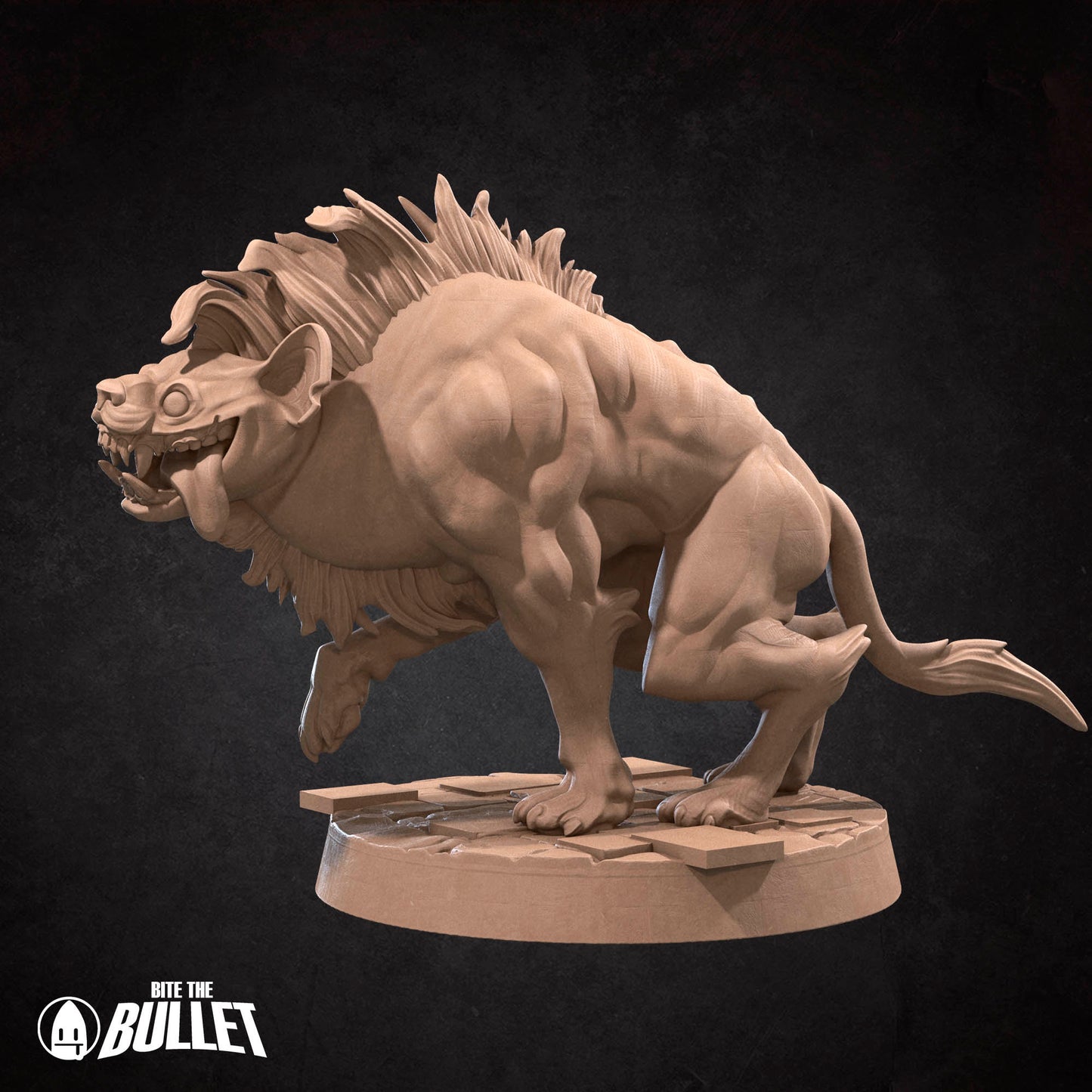 Savagery Hyena Minions Set | Bite The Bullet | 35mm Scale | Resin Printed Tabletop RPG Miniature Figures | DND | 5E