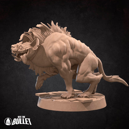 Savagery Hyena Minions Set | Bite The Bullet | 35mm Scale | Resin Printed Tabletop RPG Miniature Figures | DND | 5E
