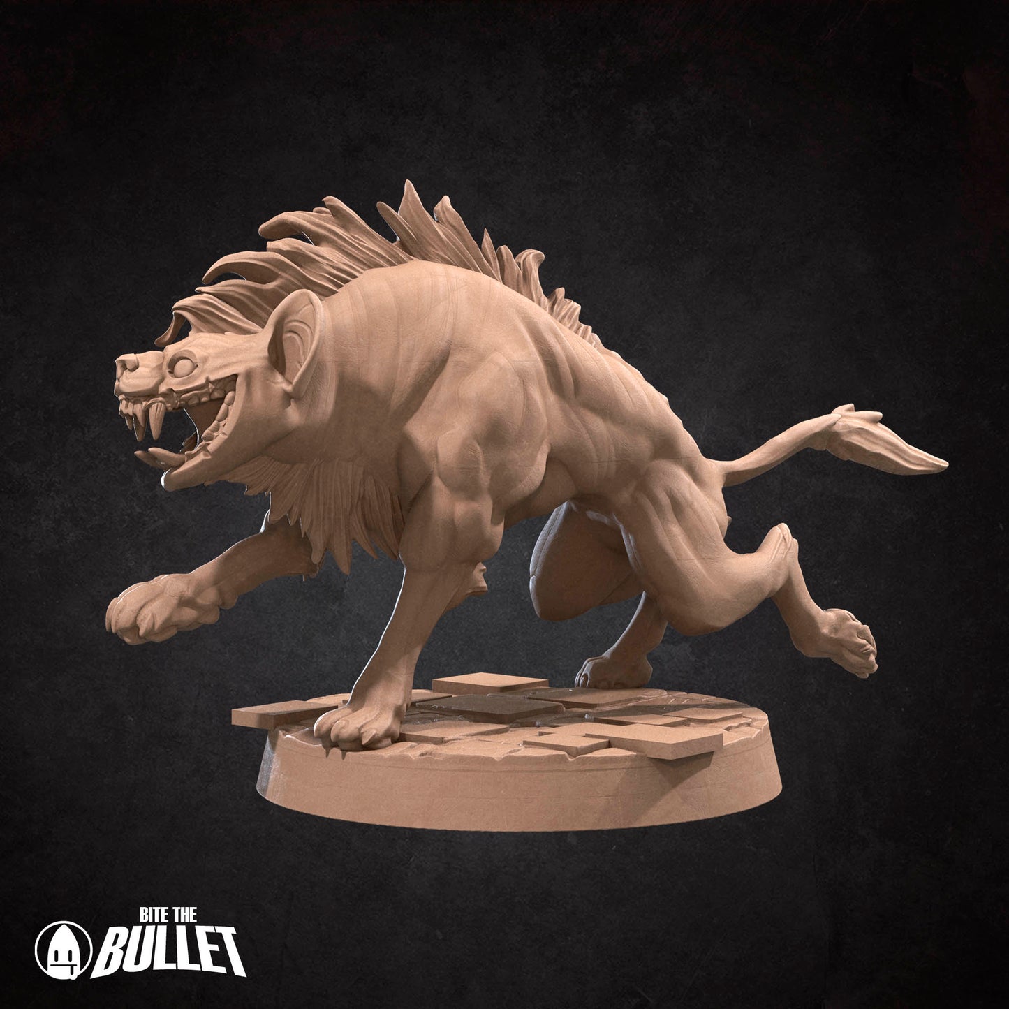 Savagery Hyena Minions Set | Bite The Bullet | 35mm Scale | Resin Printed Tabletop RPG Miniature Figures | DND | 5E