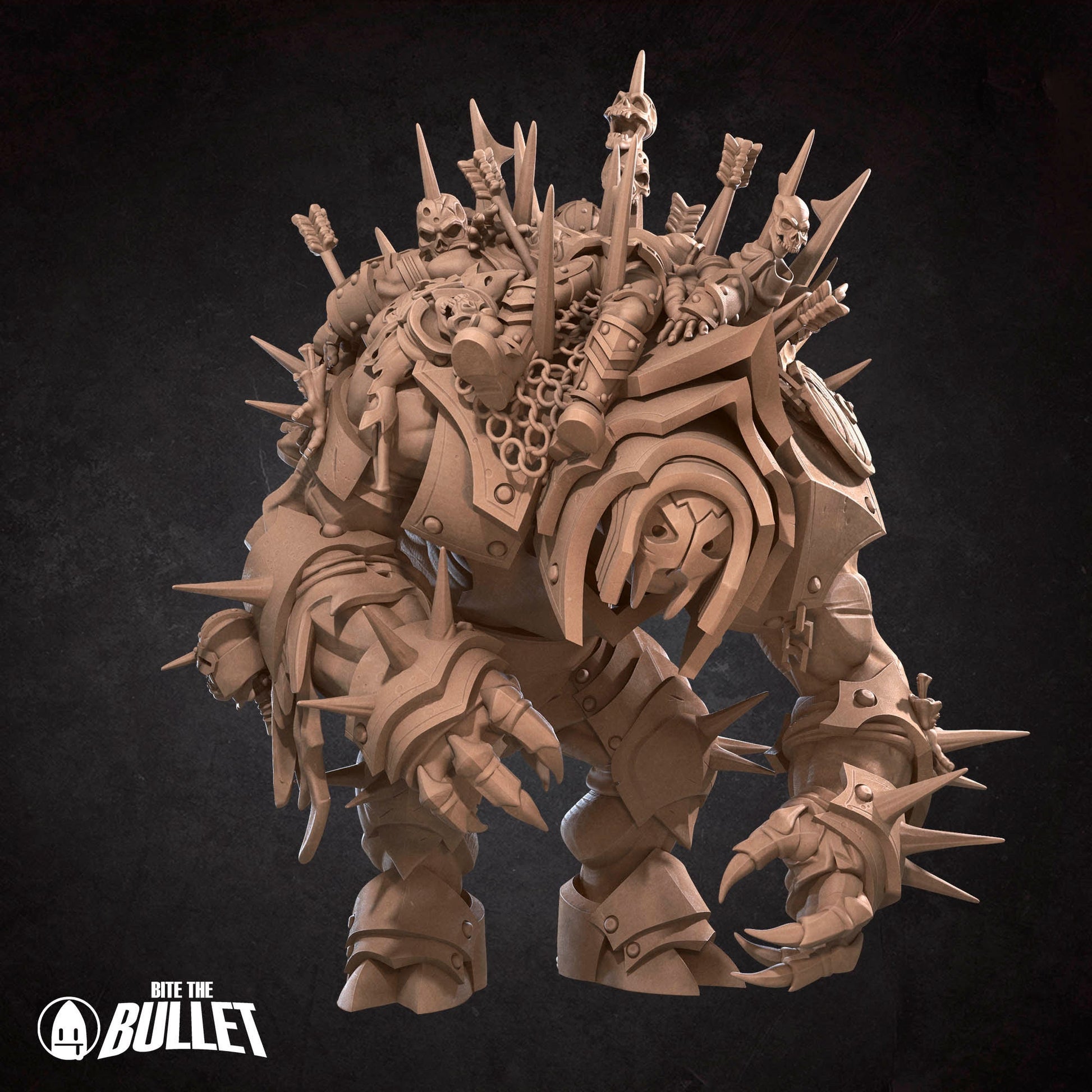 Graveyard Boss | Bite The Bullet | 35mm Scale | Resin Printed Tabletop RPG Miniature Figures | DND | 5E
