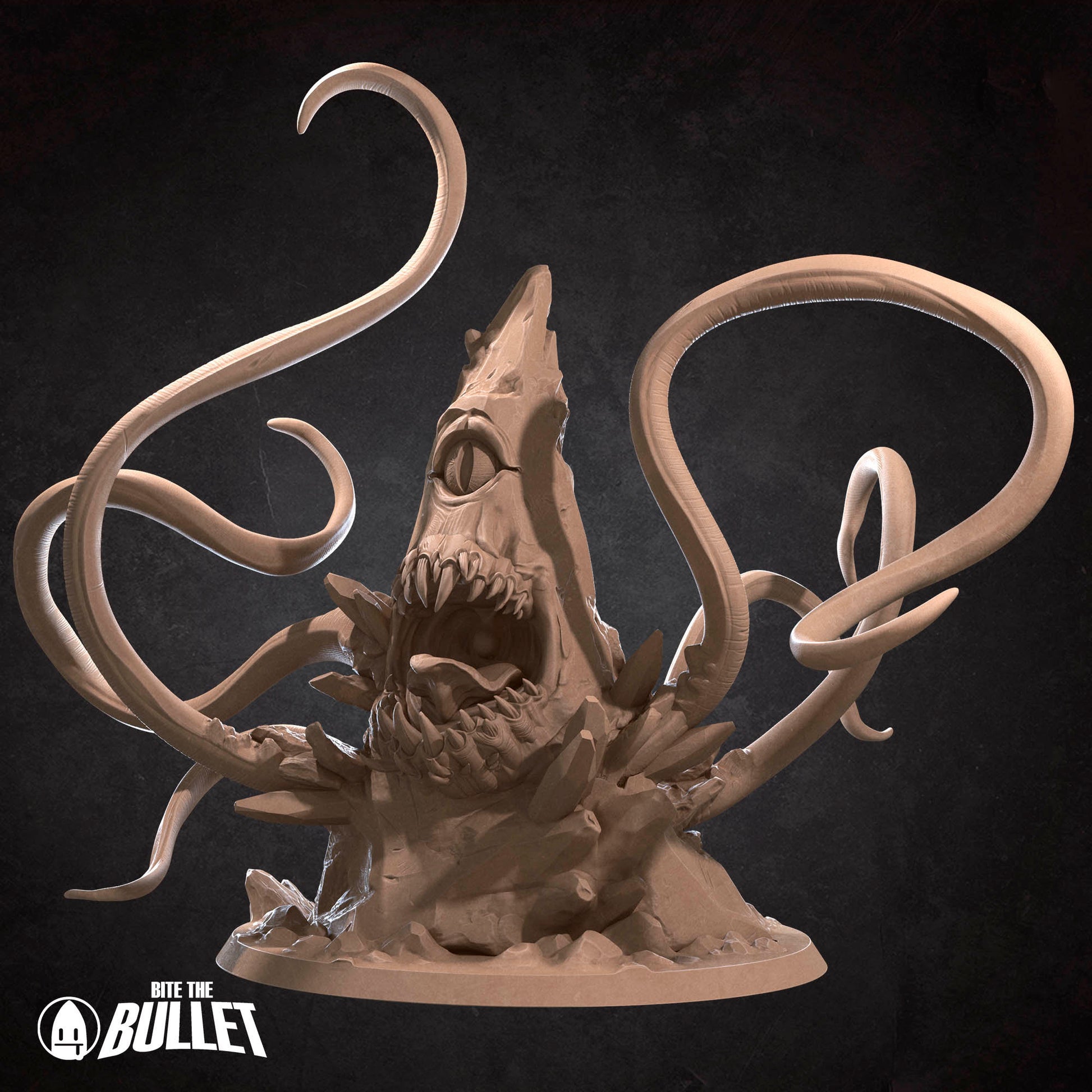 Cavern Boss | Bite The Bullet | 35mm Scale | Resin Printed Tabletop RPG Miniature Figures | DND | 5E