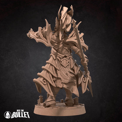 Leo The Dragon Slayer | Bite The Bullet | 35mm Scale | Resin Printed Tabletop RPG Miniature Figures | DND | 5E