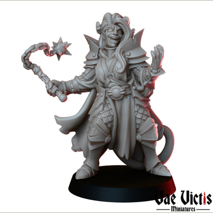 Cleric Priesthood Set | Vae Victis Miniatures | 32mm Scale Resin Printed Tabletop RPG Figures for Tabletop Roleplaying or Wargaming