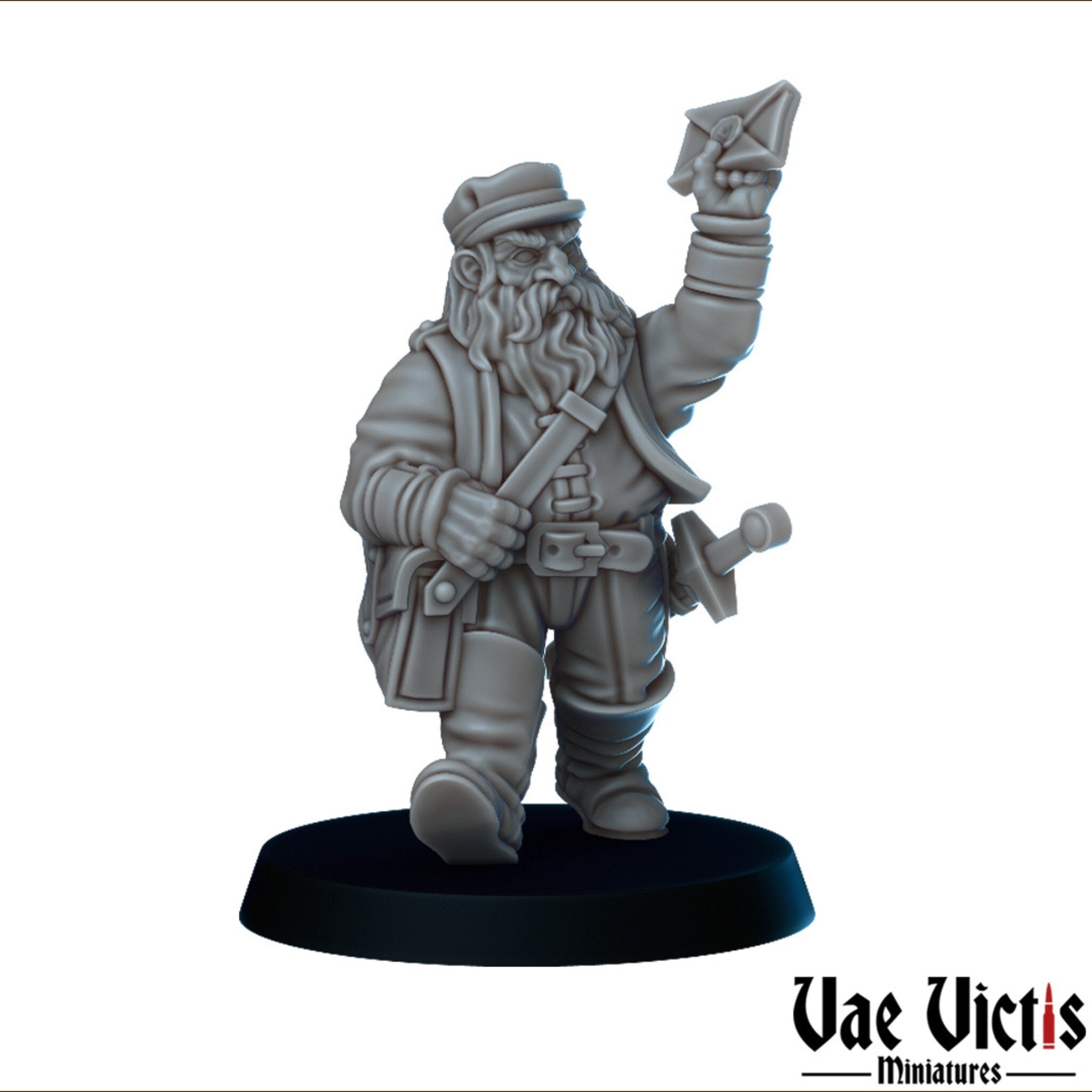 Citizen Dwarves Set | Vae Victis Miniatures | 32mm Scale Resin
