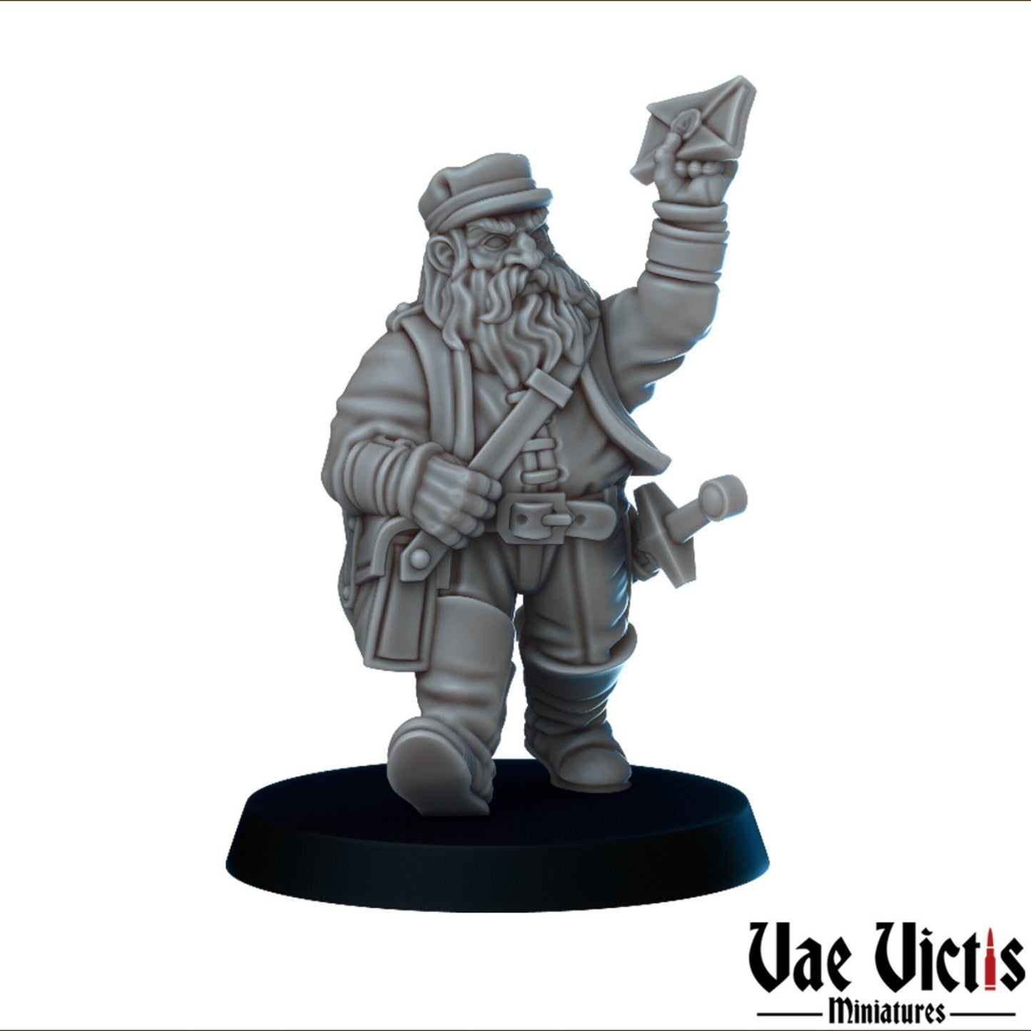 Citizen Dwarves Set | Vae Victis Miniatures | 32mm Scale Resin Printed Tabletop RPG Figures for Tabletop Roleplaying or Wargaming