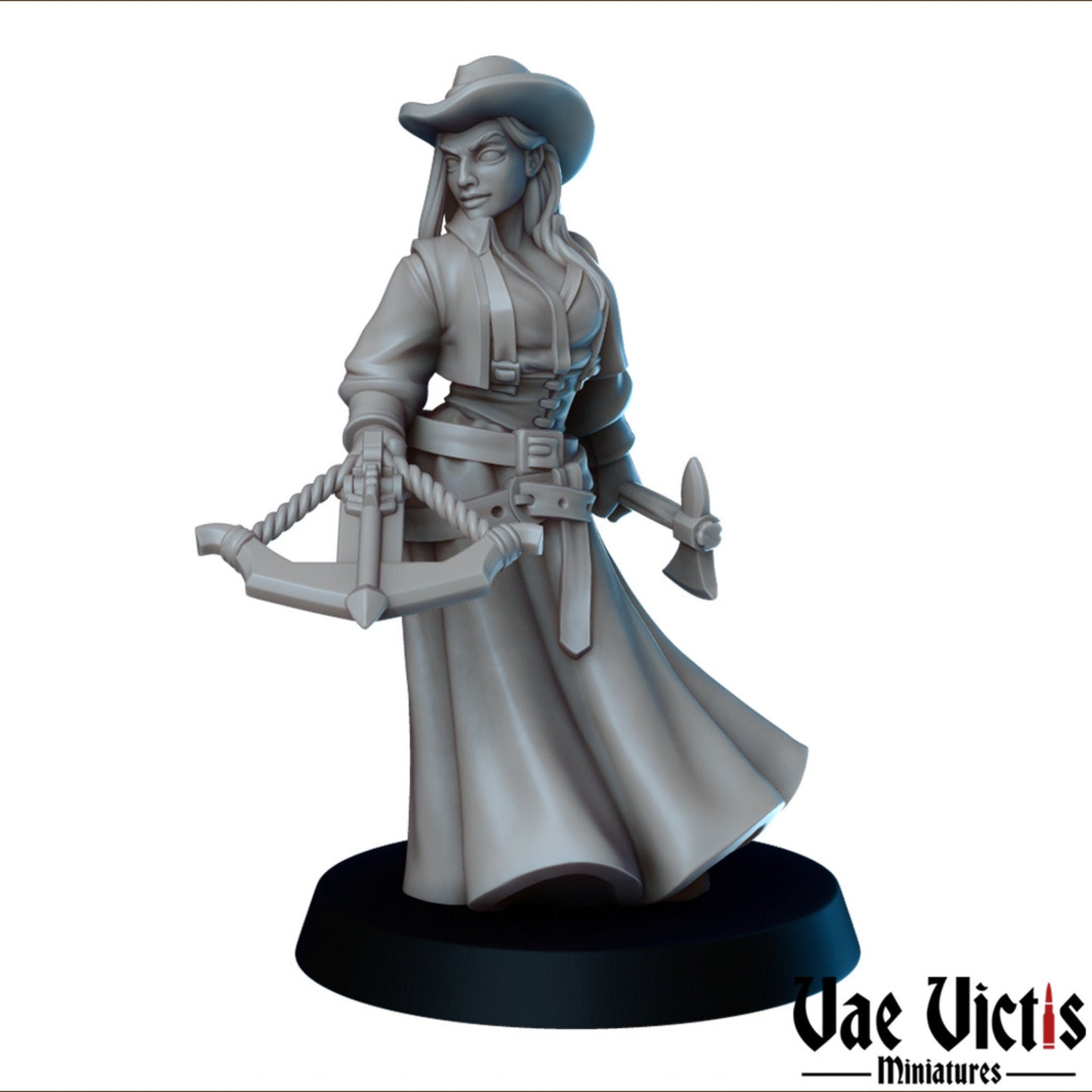 Western Fantasy Set | Vae Victis Miniatures | 32mm Scale Resin Printed Tabletop RPG Figures for Tabletop Roleplaying or Wargaming