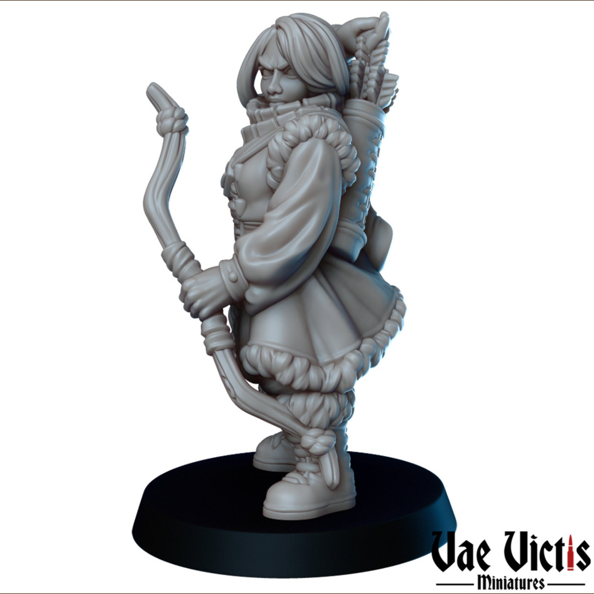 Winter Village Set | Vae Victis Miniatures | 32mm Scale Resin Printed Tabletop RPG Figures for Tabletop Roleplaying or Wargaming