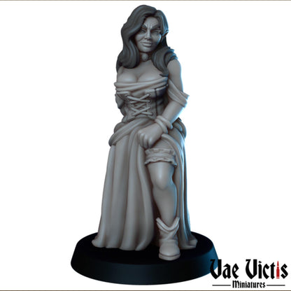 Underground Peoples Set | Vae Victis Miniatures | 32mm Scale Resin Printed Tabletop RPG Figures for Tabletop Roleplaying or Wargaming