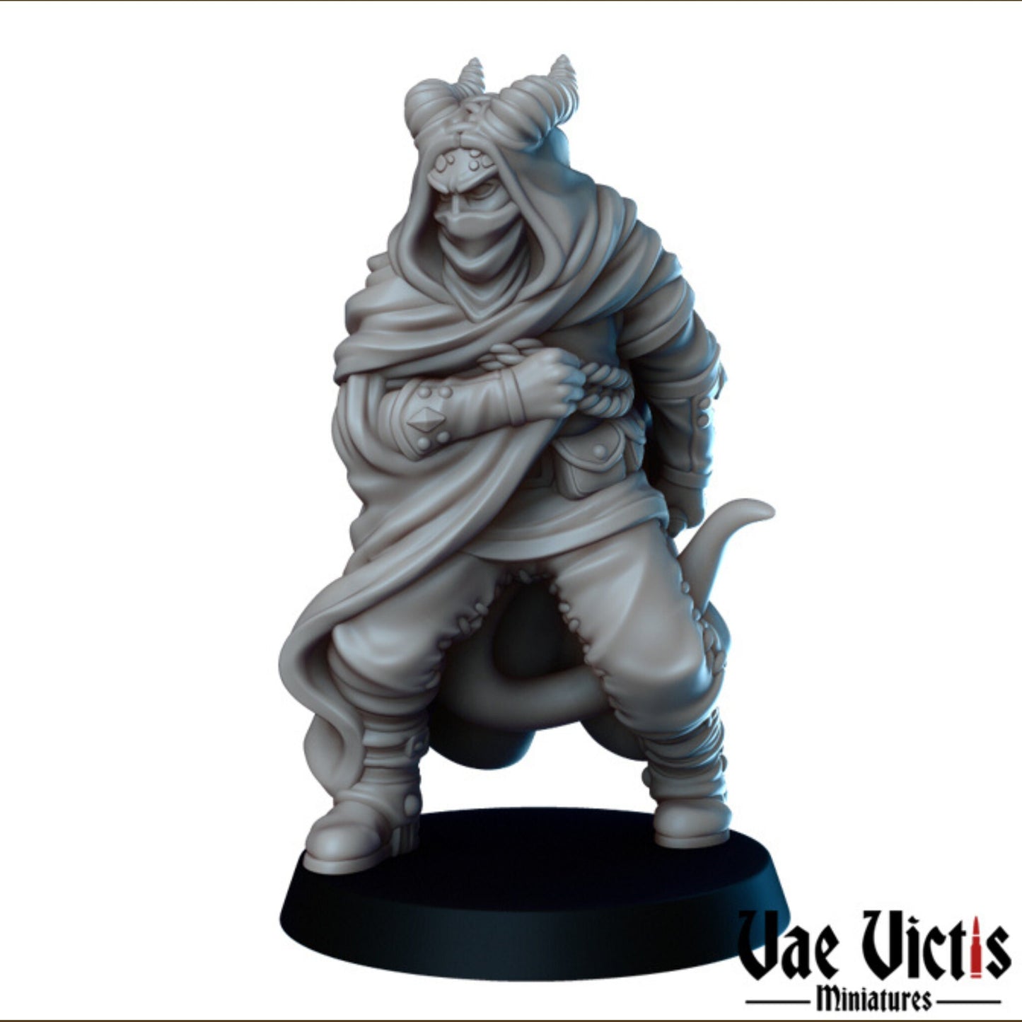 Underground Peoples Set | Vae Victis Miniatures | 32mm Scale Resin Printed Tabletop RPG Figures for Tabletop Roleplaying or Wargaming