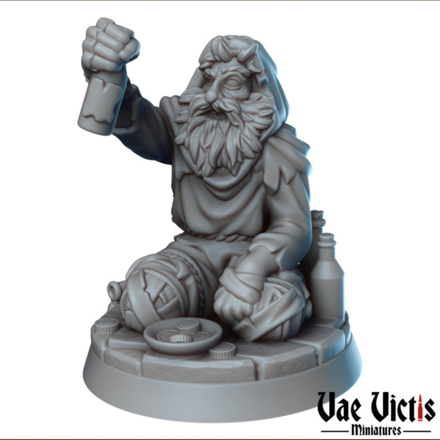 Underground Peoples Set | Vae Victis Miniatures | 32mm Scale Resin Printed Tabletop RPG Figures for Tabletop Roleplaying or Wargaming