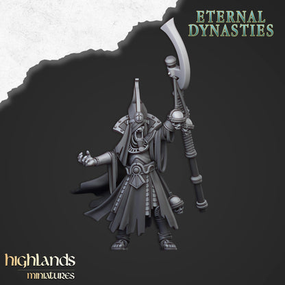 Pharaoh Funeral Ship | Eternal Dynasties | Highland Miniatures | 32mm Scale Resin Tabletop RPG Figures for Roleplaying and Wargaming