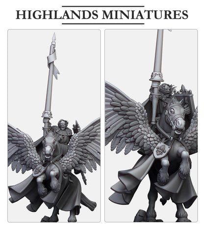 Sir Lancelot, High Duke of Gallia | Gallia | Highland Miniatures | 32mm Scale Resin Tabletop RPG Figures for Roleplaying and Wargaming