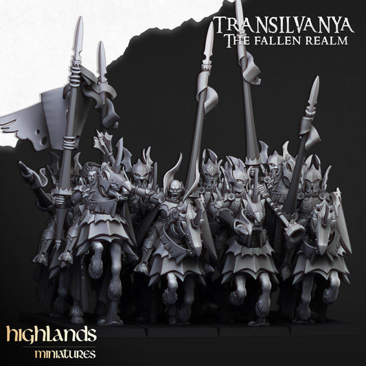 Vampire Knights | Sunland | Highland Miniatures | 32mm Scale Resin Tabletop RPG Figures for Roleplaying and Wargaming