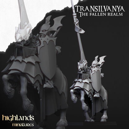 Vampire Knights | Sunland | Highland Miniatures | 32mm Scale Resin Tabletop RPG Figures for Roleplaying and Wargaming
