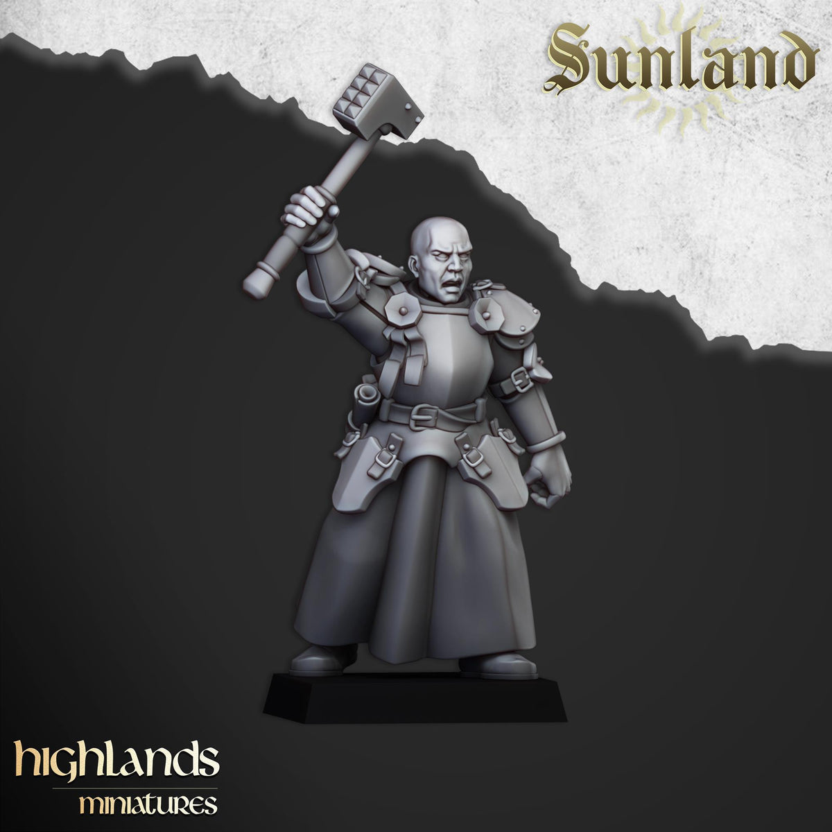 Sunland Altar Wagon | Sunland | Highland Miniatures | 32mm Scale Resin Tabletop RPG Figures for Roleplaying and Wargaming