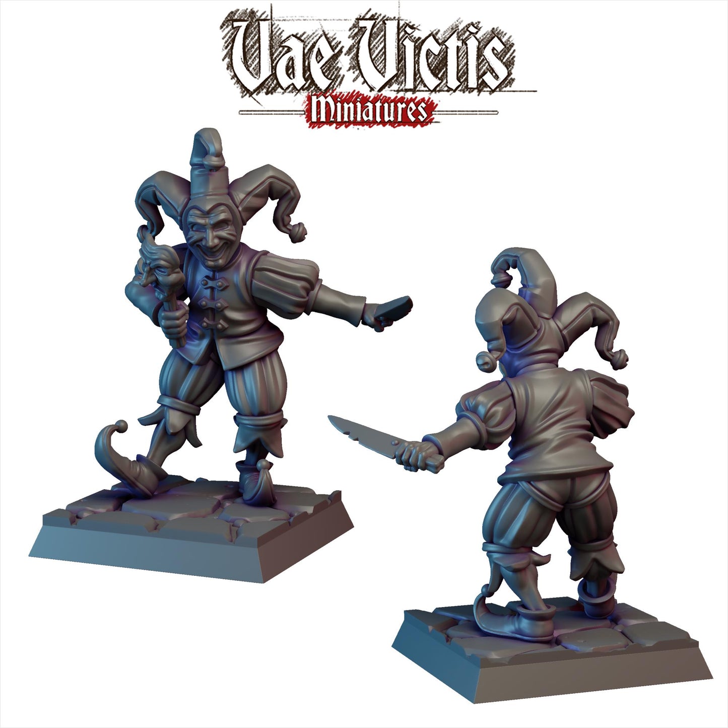 Corrupted Circus Set | Vae Victis Miniatures | 32mm Scale Resin Printed Tabletop RPG Figures for Tabletop Roleplaying or Wargaming