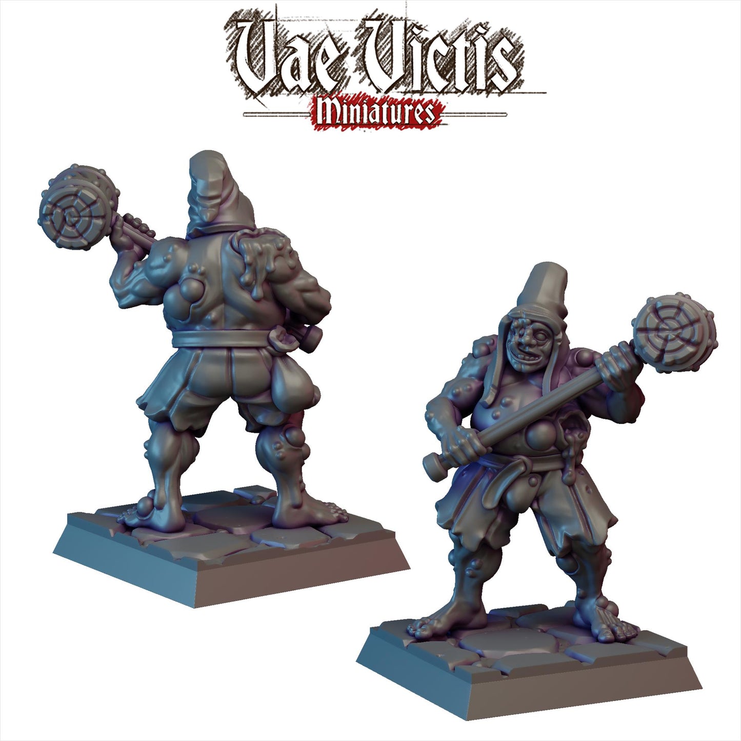 Corrupted Circus Set | Vae Victis Miniatures | 32mm Scale Resin Printed Tabletop RPG Figures for Tabletop Roleplaying or Wargaming