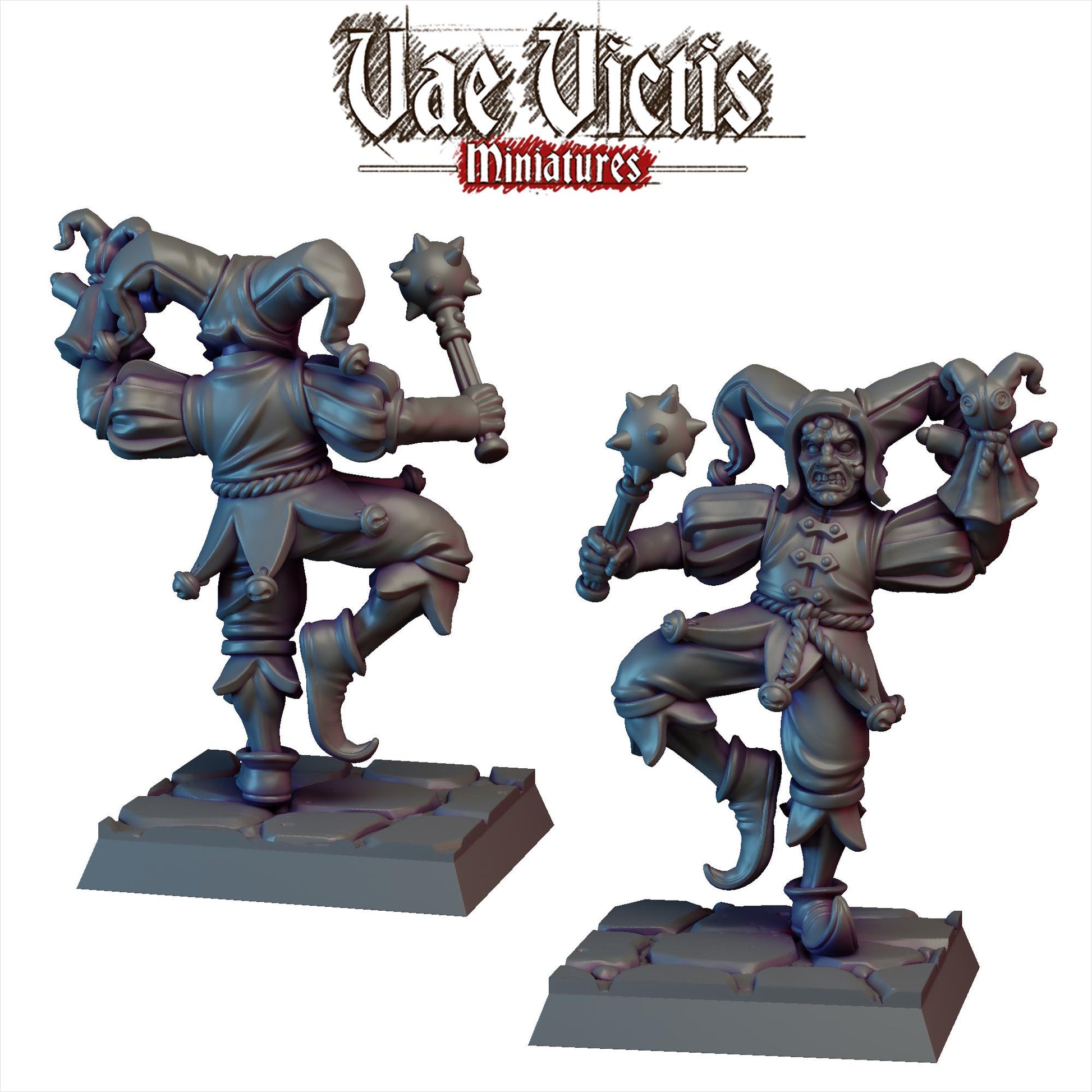 Corrupted Circus Set | Vae Victis Miniatures | 32mm Scale Resin Printed Tabletop RPG Figures for Tabletop Roleplaying or Wargaming