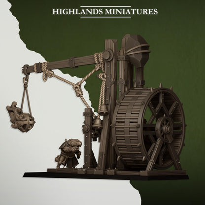 Vermin Censer Thrower | Vermin Reinforces | Highland Miniatures | 32mm Scale Resin TTRPG Figures for Roleplaying and Wargaming