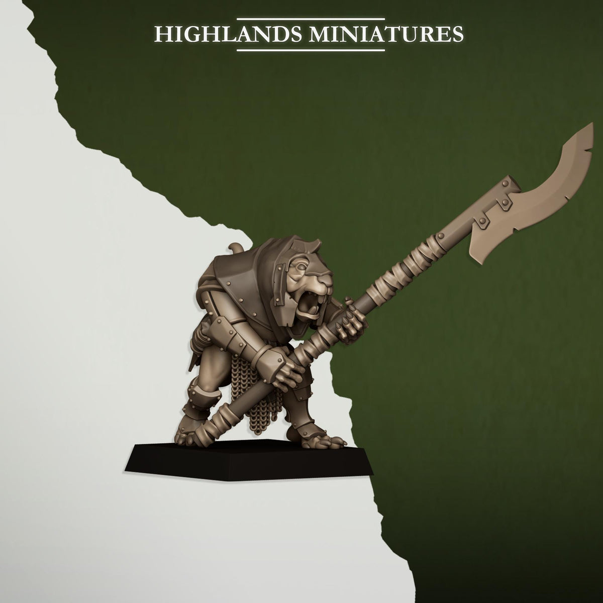 Vermin Vanguard | Vermin Reinforces | Highland Miniatures | 32mm Scale Resin TTRPG Figures for Roleplaying and Wargaming