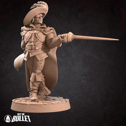 Drow Mercenary | Dungeon Underdark | Bite The Bullet | 35mm Scale | Resin Printed Tabletop RPG Miniature Figures | DND | 5E