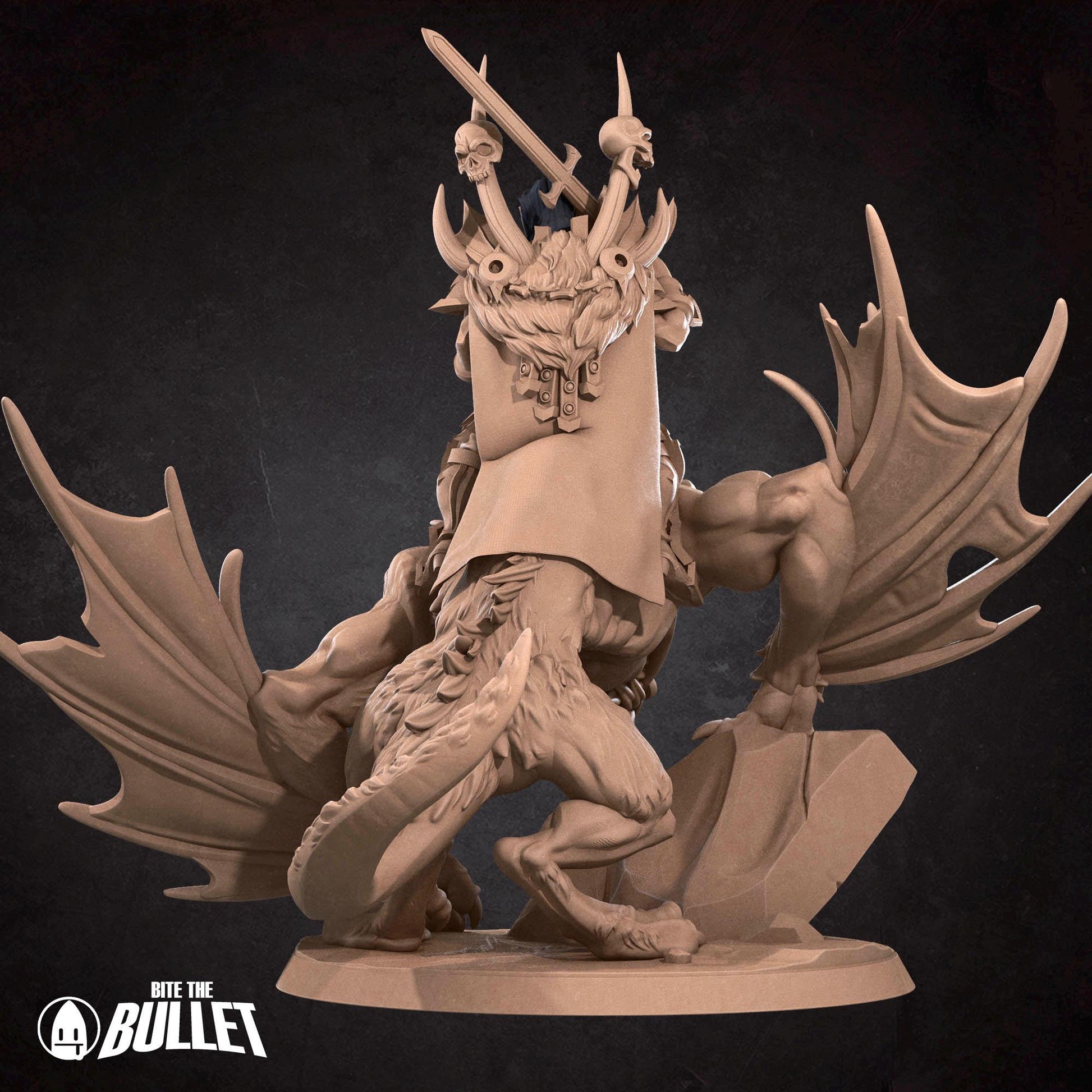 Commander | Vampires Pt. 2 | Bite The Bullet | 35mm Scale | Resin Printed Tabletop RPG Miniature Figures | DND | 5E